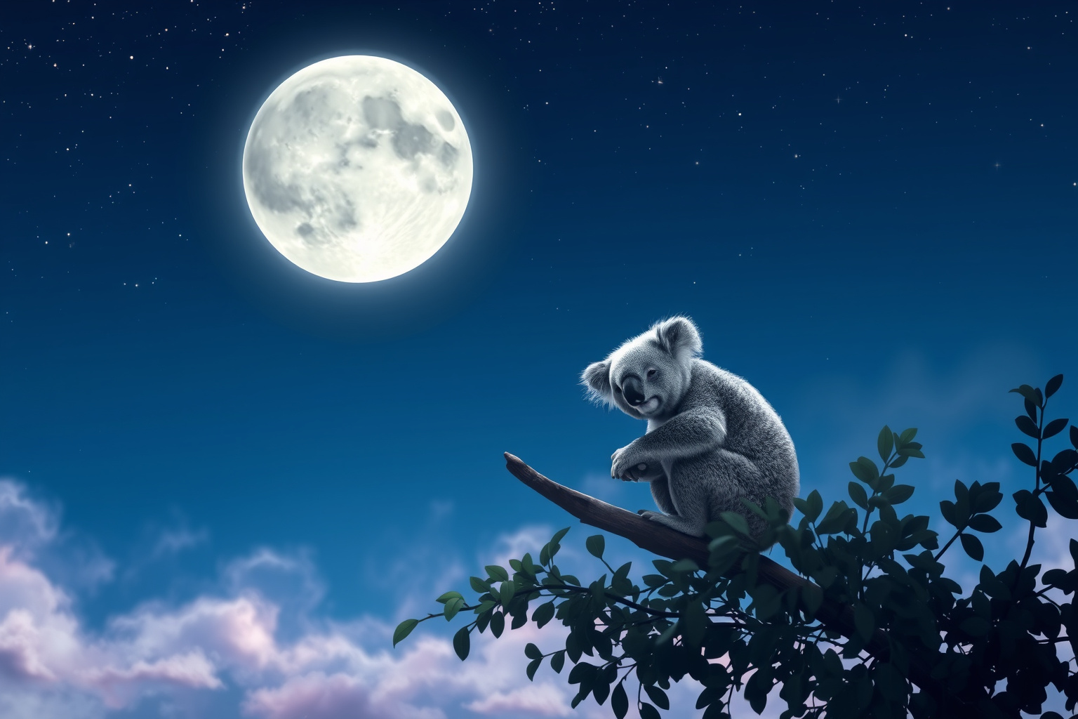 A koala az érzelmi stabilitás és nyugalom jelképe.