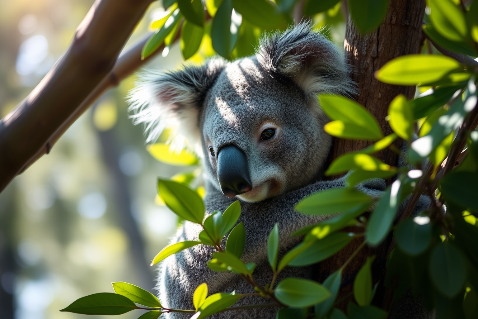 A koala a béke és a védelem szimbóluma.