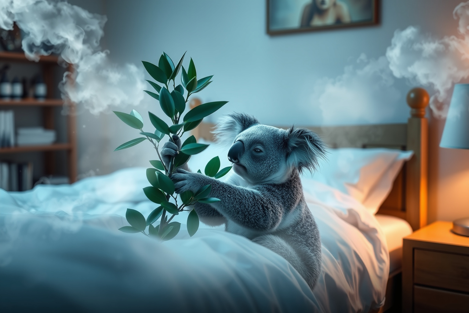 A koala etetése álomban a táplálkozás iránti vágyat jelzi.
