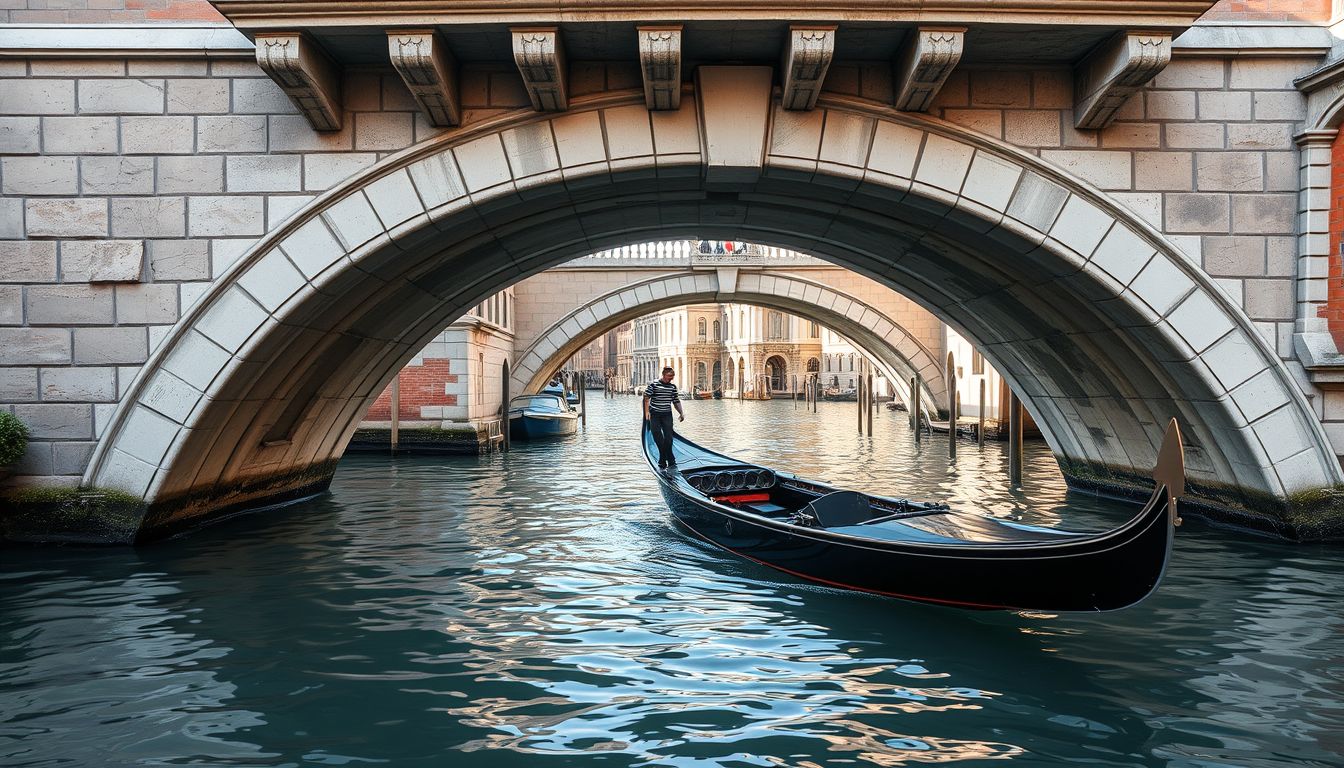 Álmokban a gondola híd alatti áthaladása változást jelképez.
