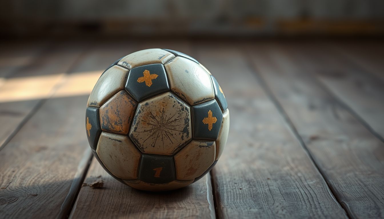 A régi labda álma a múltbéli emlékeket jelzi.