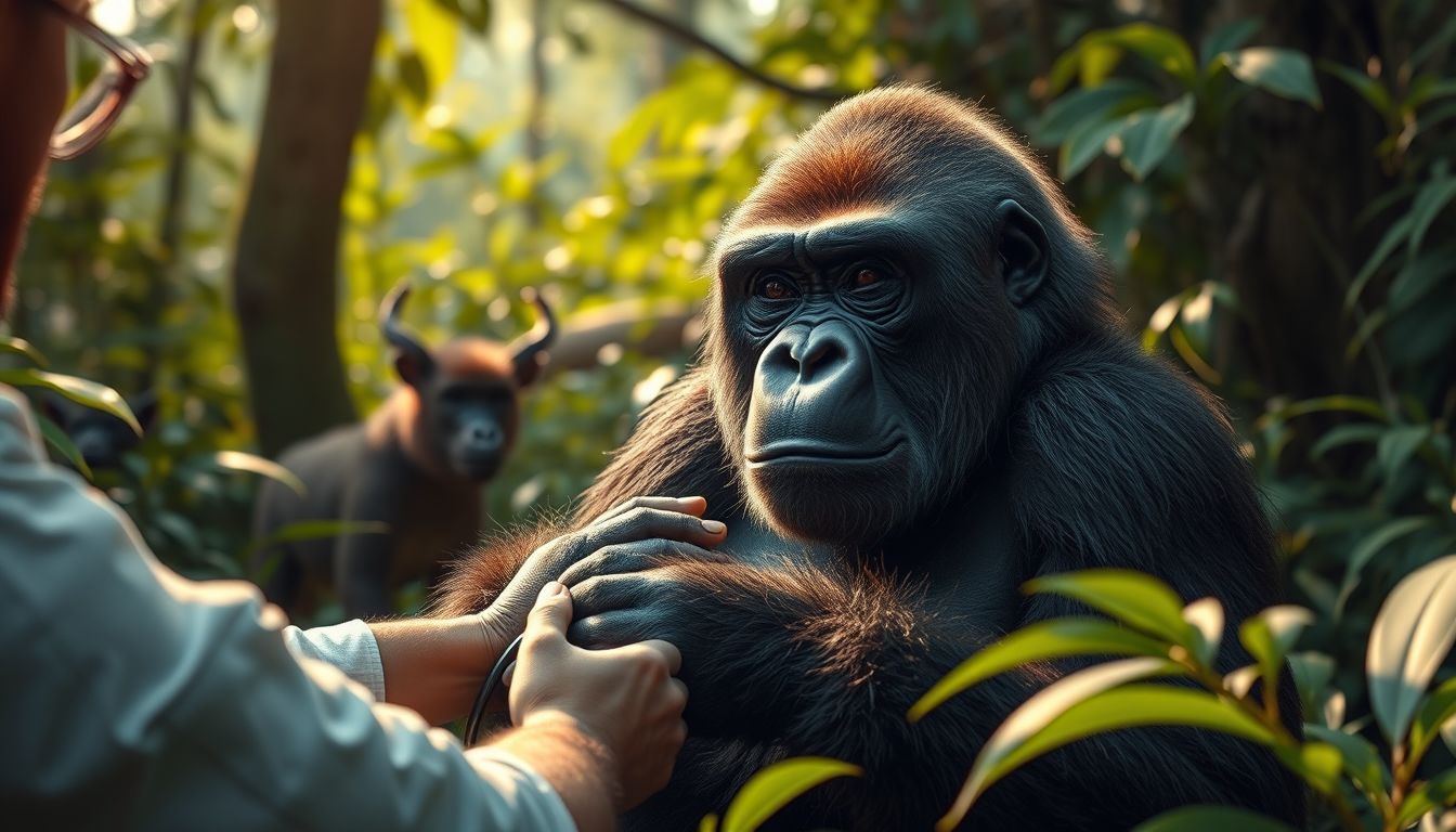 A 31. Gorilla gyógyítása álomban a belső gyógyulást szimbolizálja.