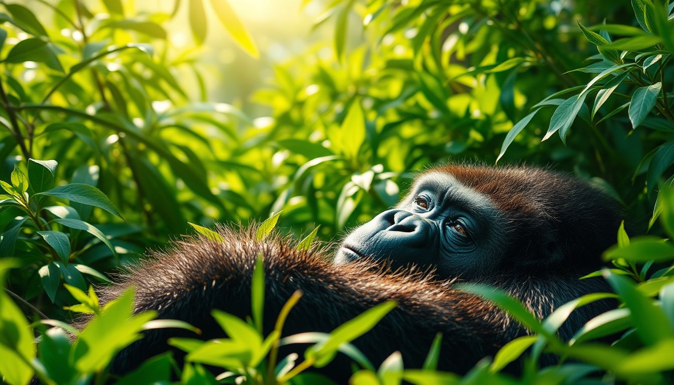A gorilla álmok a belső béke és erő jelképei.