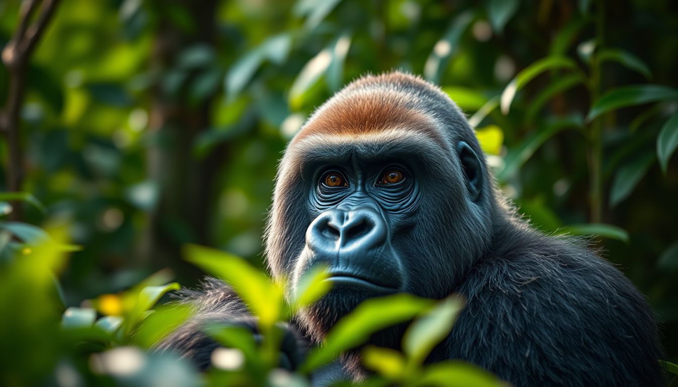 A gorilla álom az erő és védelem szimbóluma lehet.
