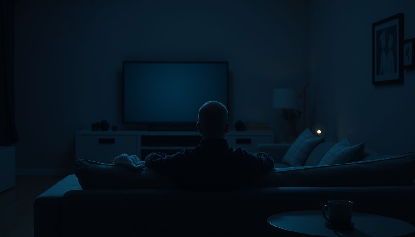 A televízió egyedül nézése az önreflexió jele lehet.