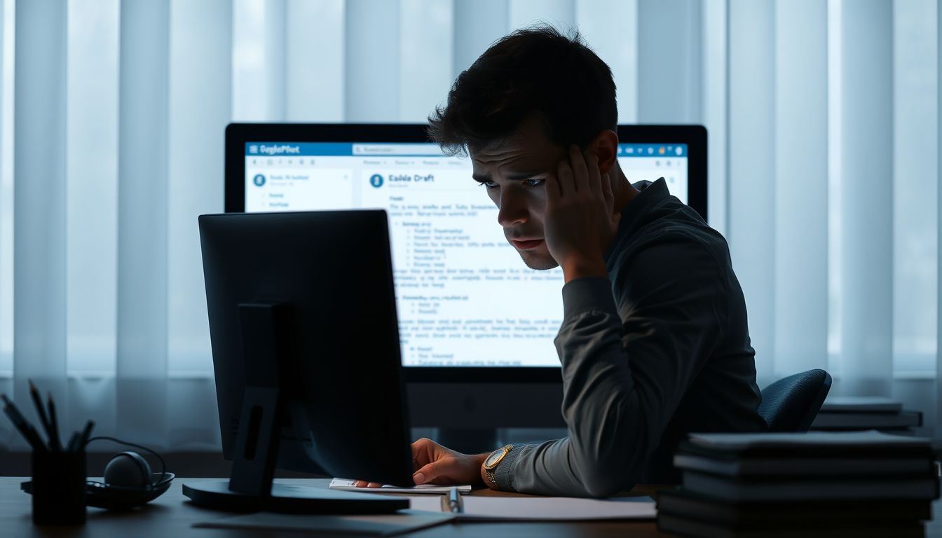 Az e-mailben szakítás álomban a kommunikáció megszakadását jelzi.