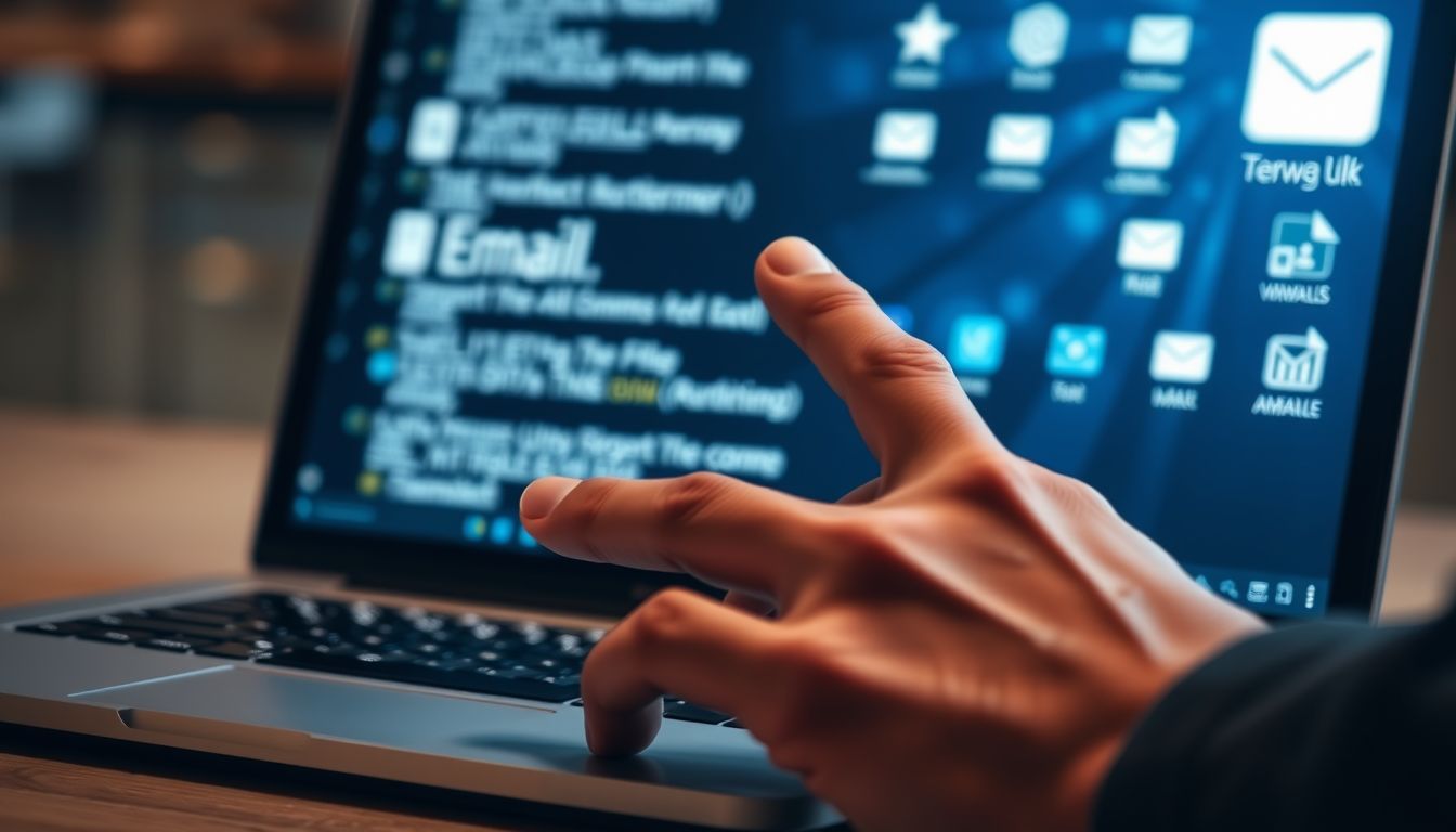 Az e-mailben való manipulálás álomban rejtett csalást jelezhet.