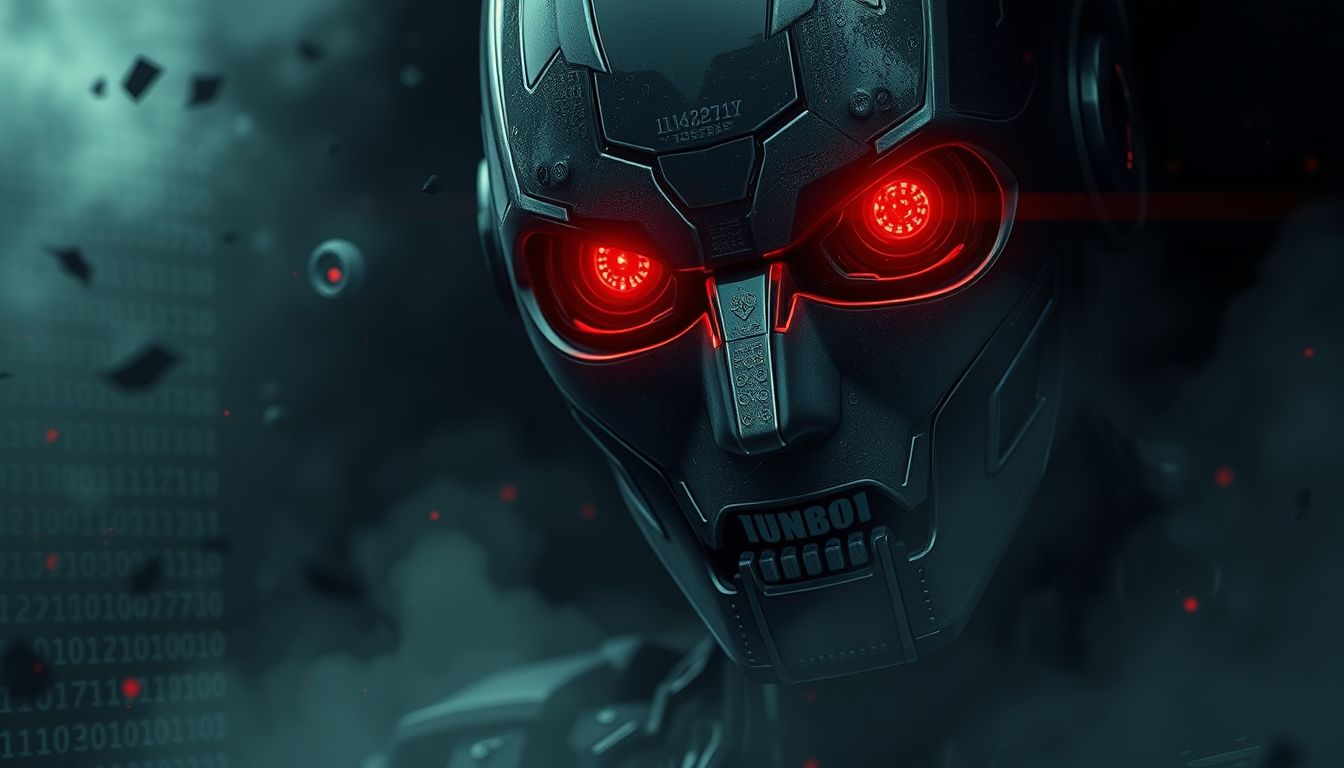 Ellenséges robot álomban a kontroll elvesztését jelzi.