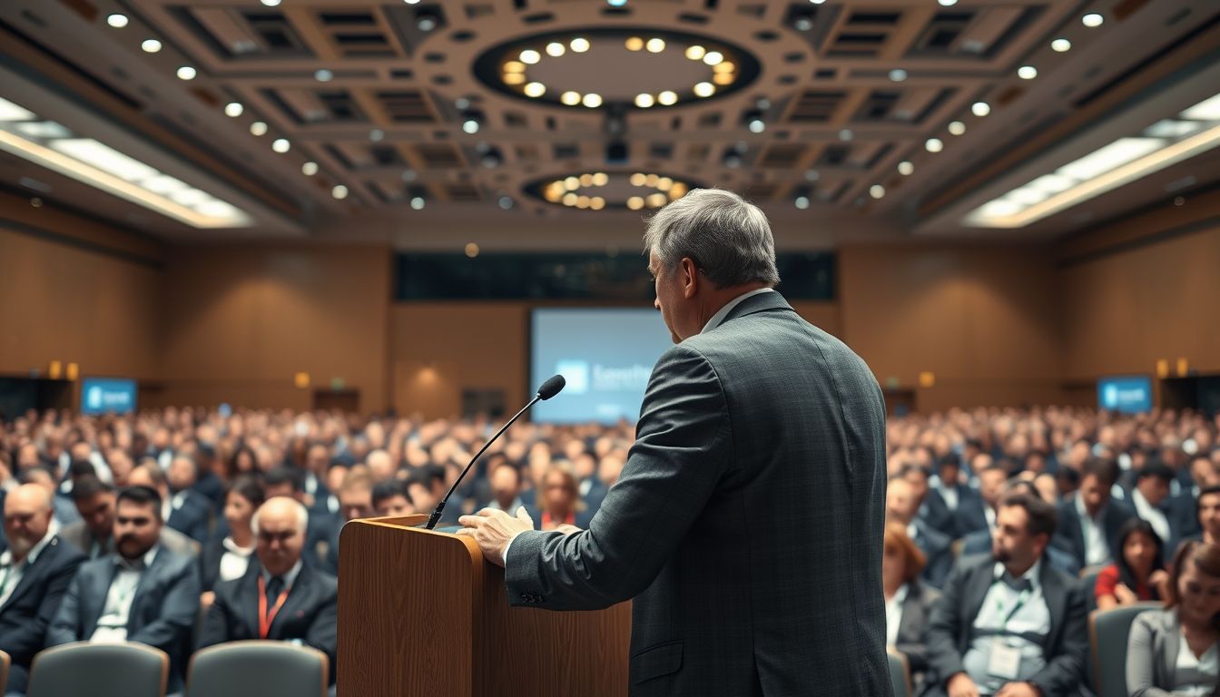 A nyilvános szereplés szorongása gyakori konferenciaálom, siker jele.