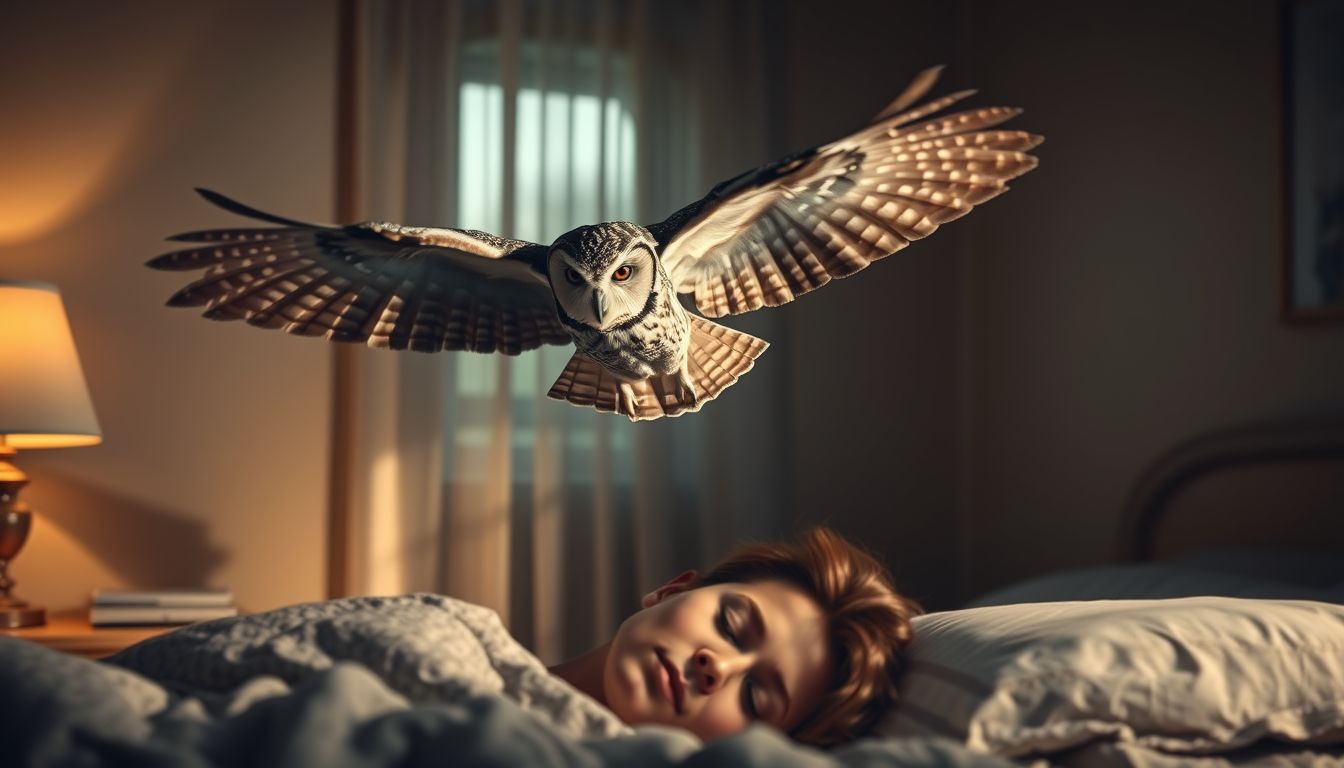 A fülesbagoly az álomban az intuíció jele lehet.