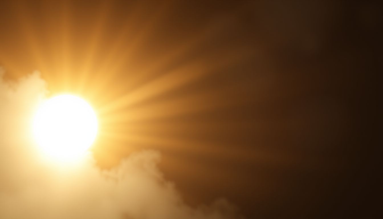 A gömbből kiáradó fény a belső megvilágosodást jelzi.