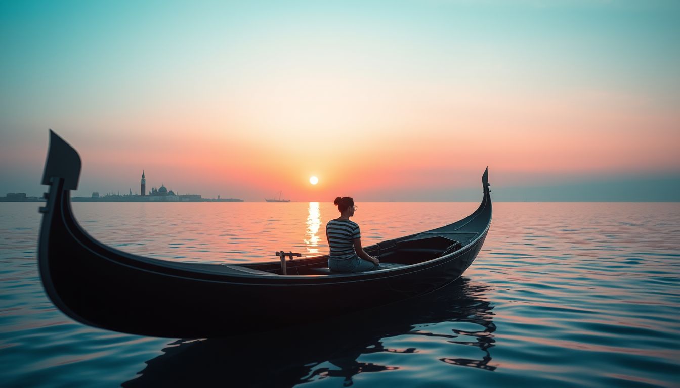 A gondola álomban az érzelmi egyensúly és utazás szimbóluma.