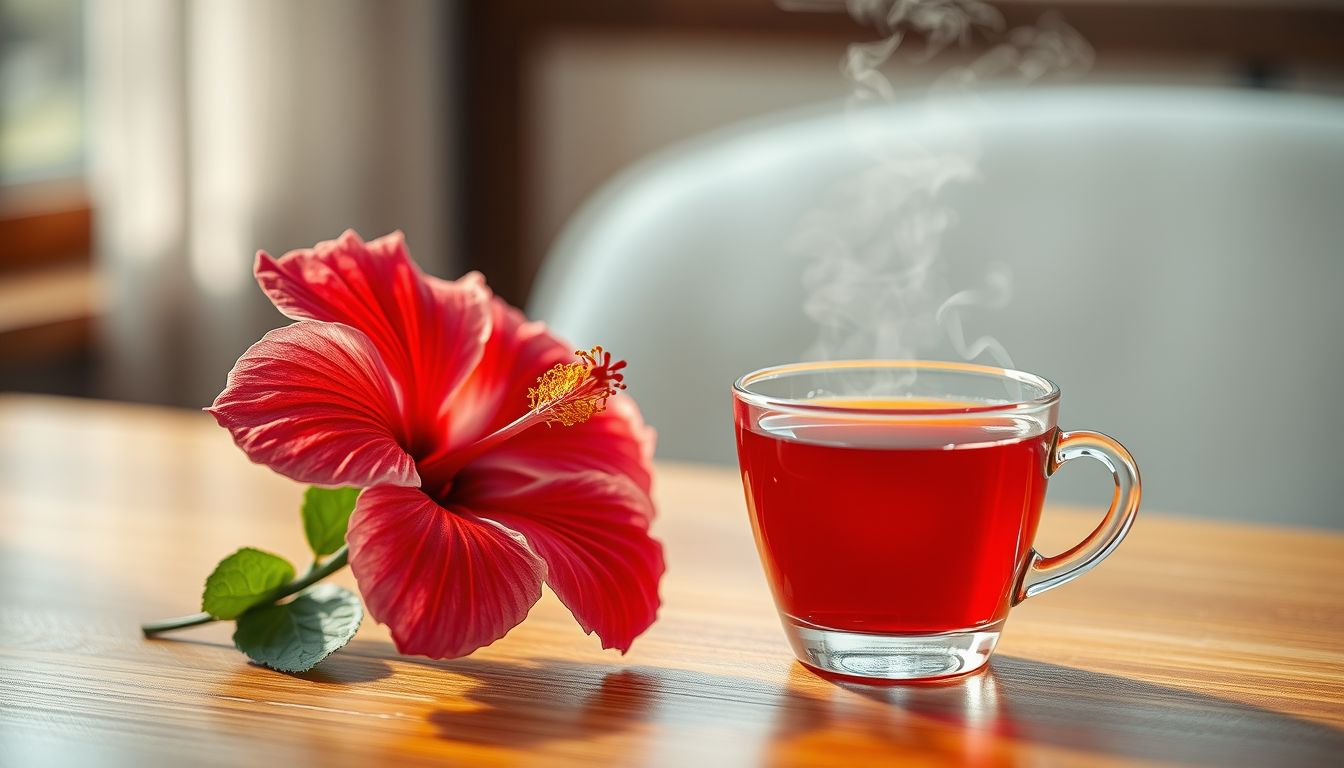 Álomban a hibiszkusz tea nyugalmat és érzelmi tisztulást jelképez.