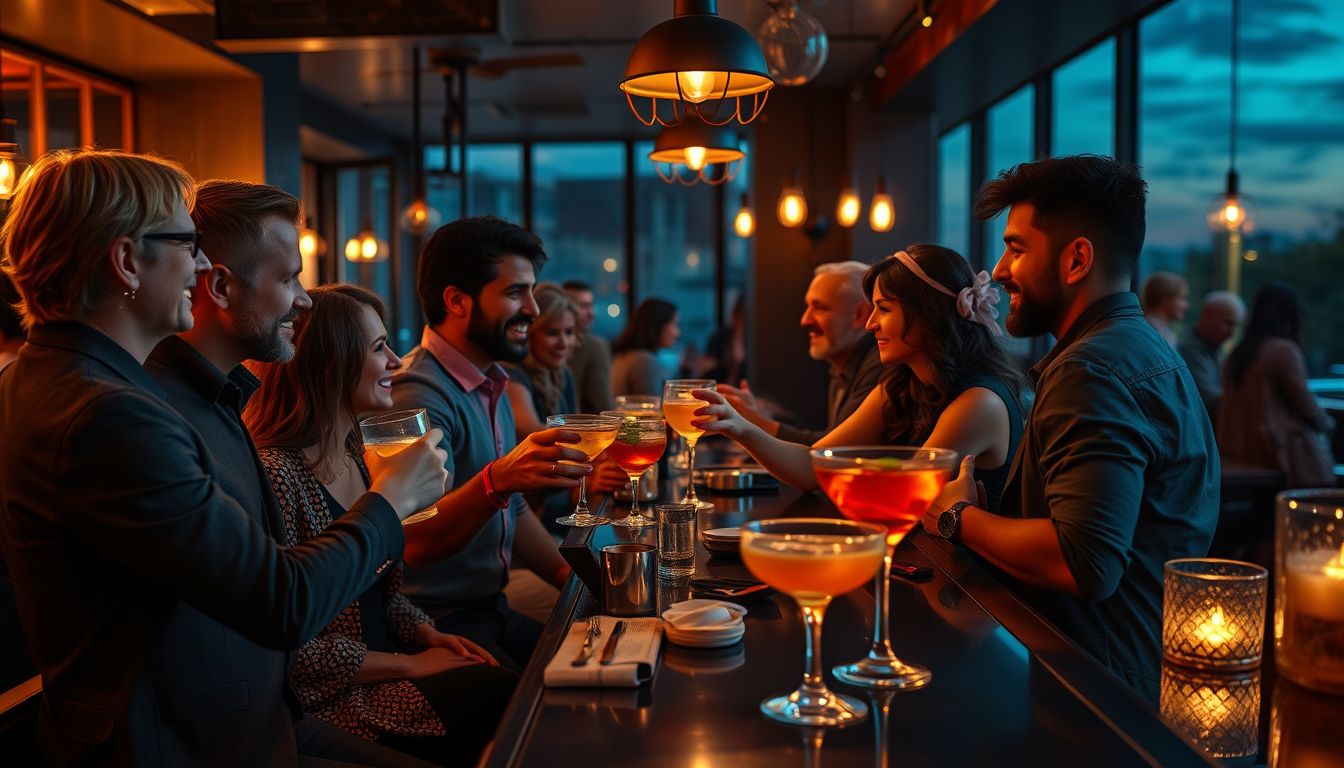 Az alkohol a bárban álomban a kapcsolatok és döntések szimbóluma.