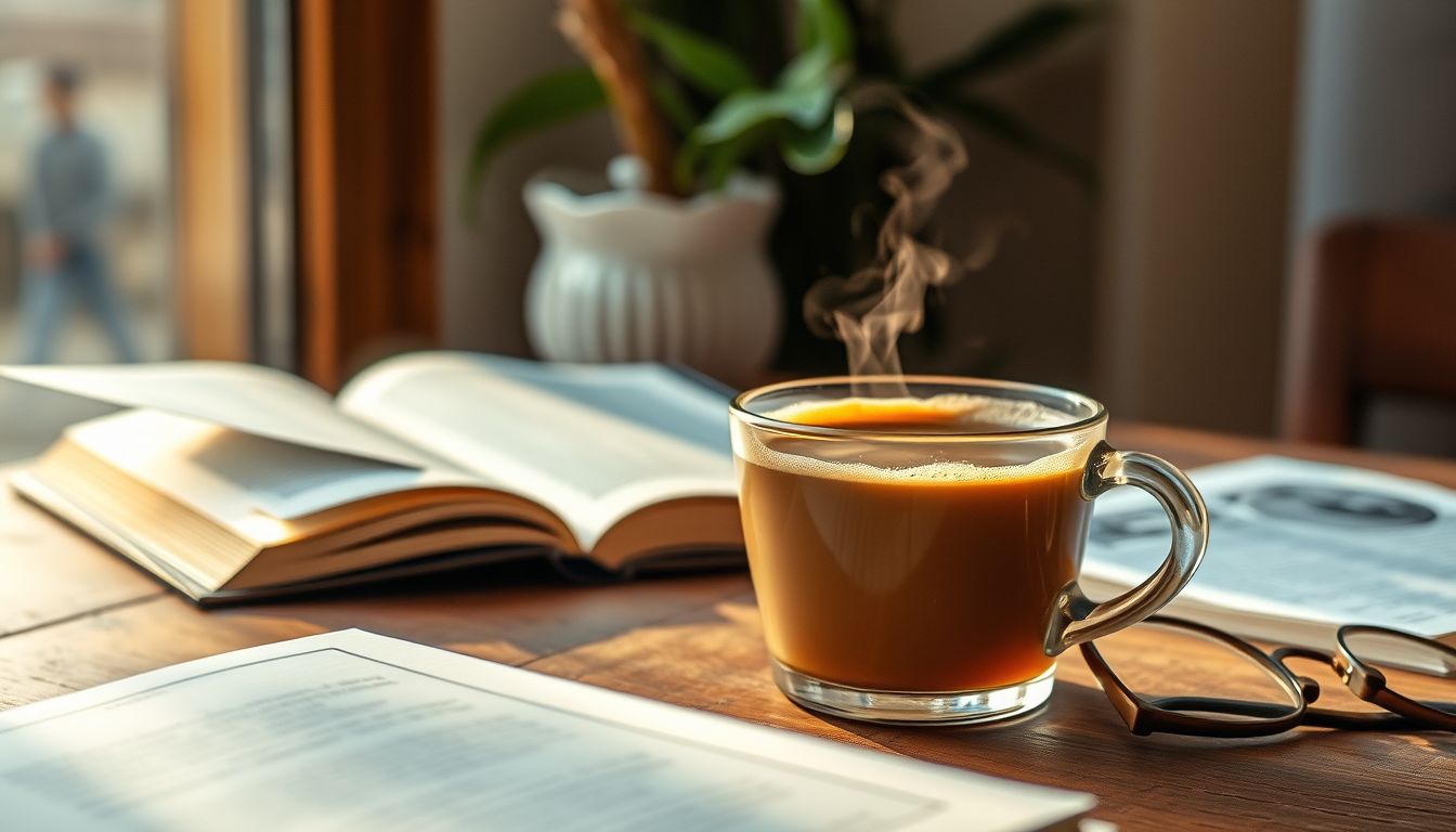 A koffeinmentes kávé álomban nyugalmat és belső békét jelképez.