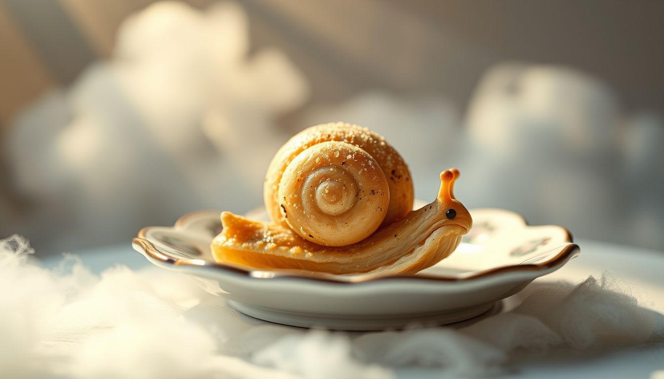 A miniatűr kakaóscsiga álomban apró örömöket és problémákat jelez.