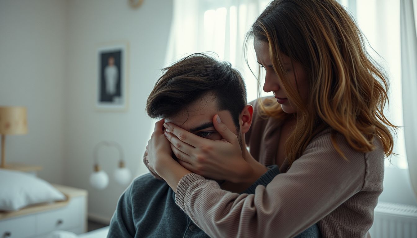 Őrült megvédése álomban belső konfliktusok elengedését jelzi.
