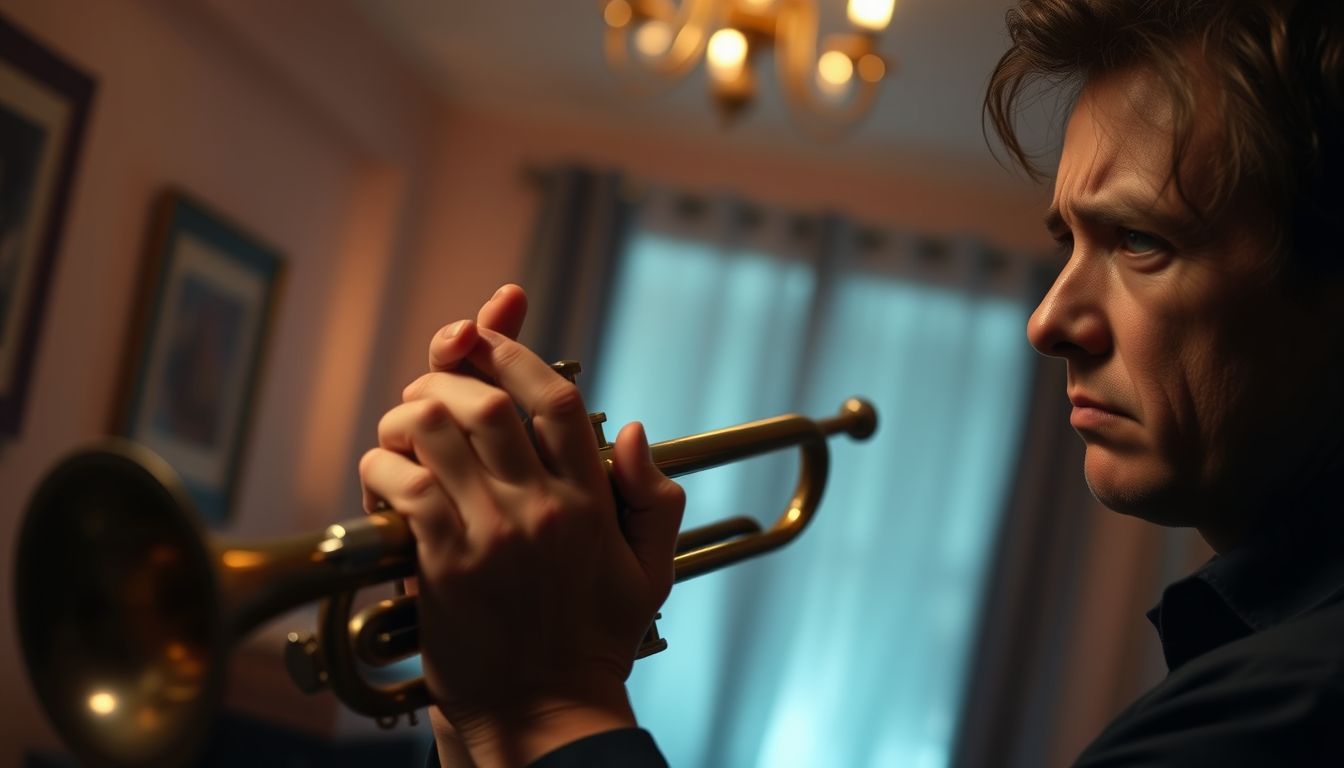 Rosszul játszani trombitán álomban belső bizonytalanságot jelképez.