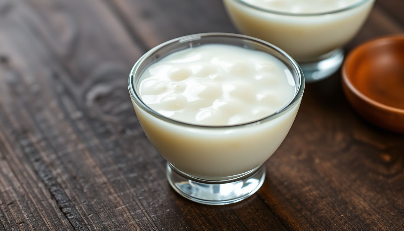 A mini tápióka puding álom apró örömök és boldogság jele.