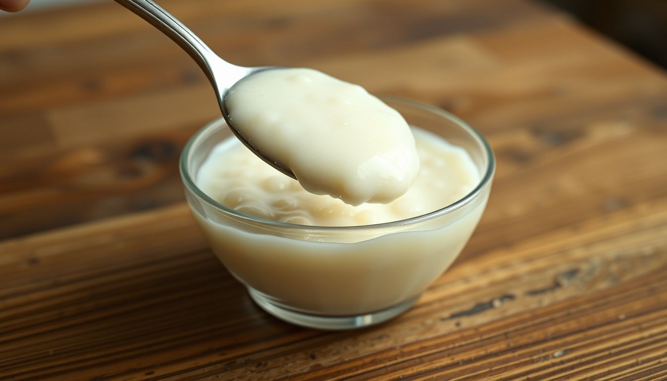 A tökéletes tápióka puding evése a kielégülés jelképe.