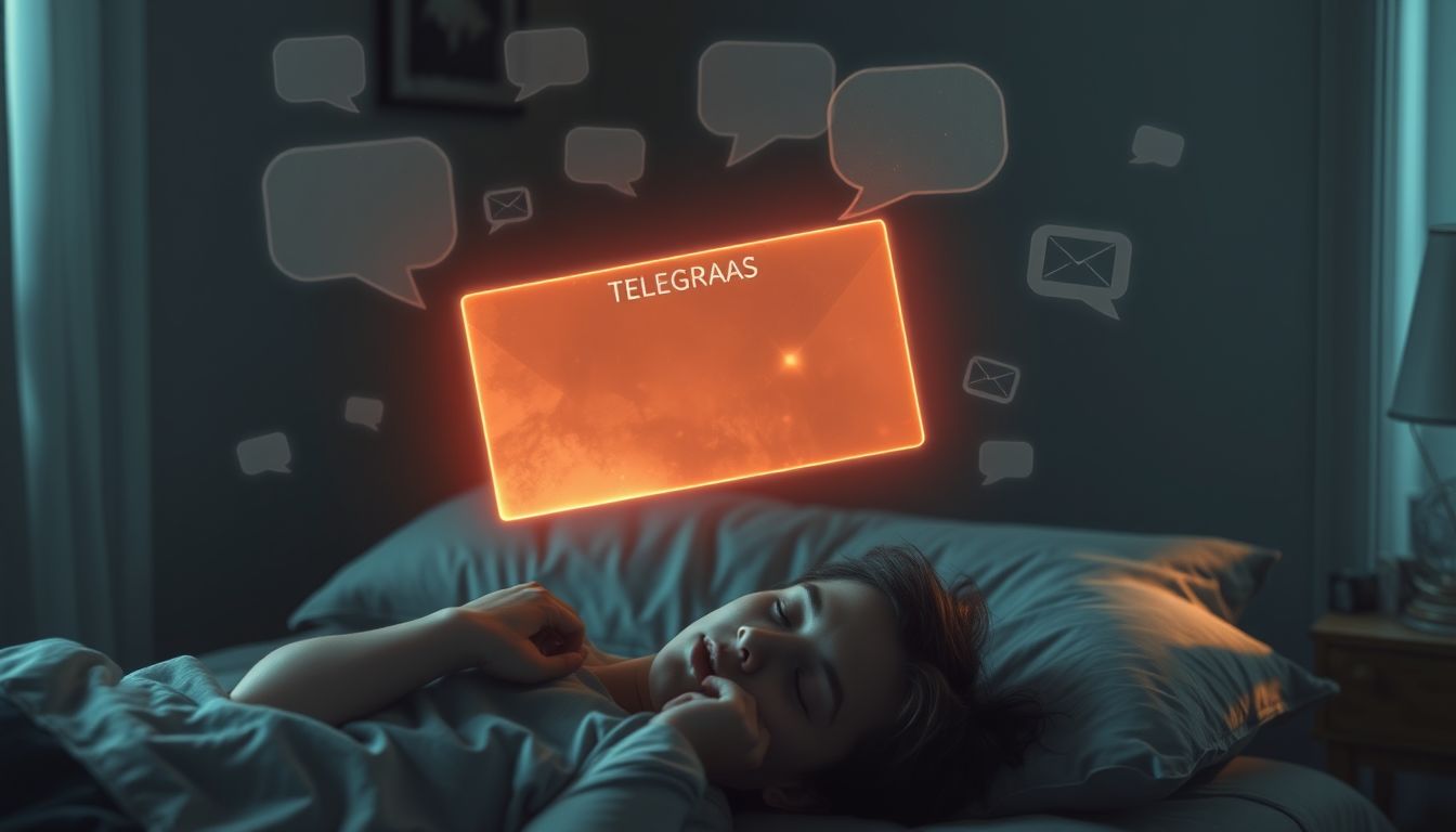 Az álombeli távirat feladása rejtett kommunikációs akadályokat jelez.