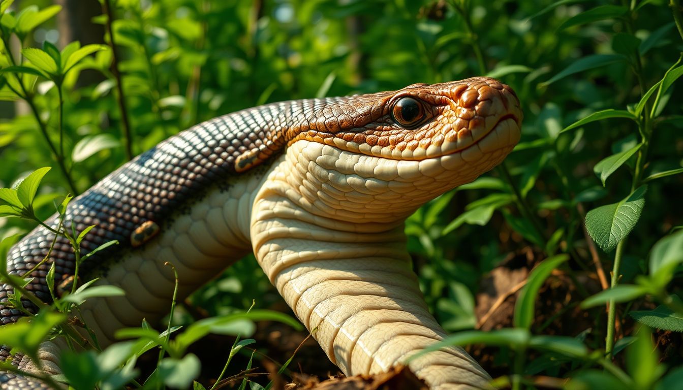 Az álombéli kígyó vedlése a megújulás jelképe.