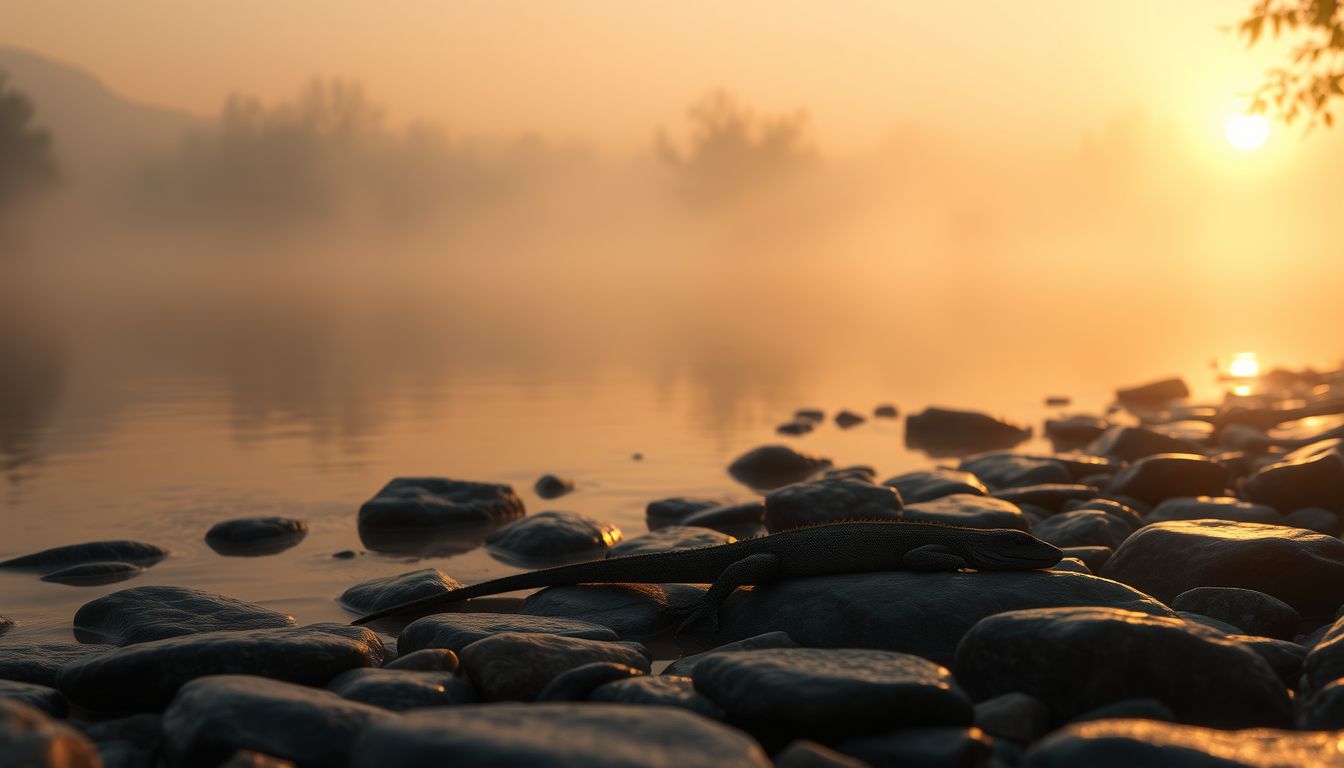A halott gyík álma a múlt lezárását jelzi.