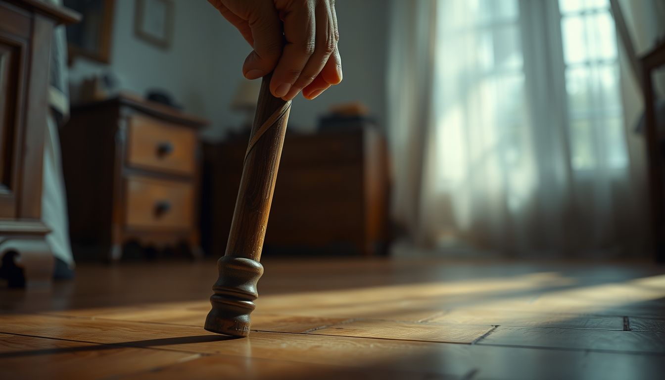 Az elveszett sétabot álomban a támogatás hiányát jelzi.