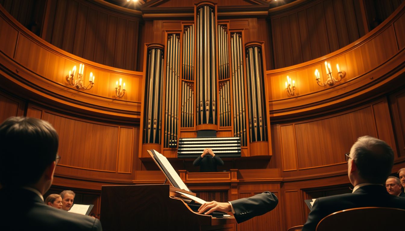 Bach az egyik legismertebb és legnagyobb orgonaművész volt.