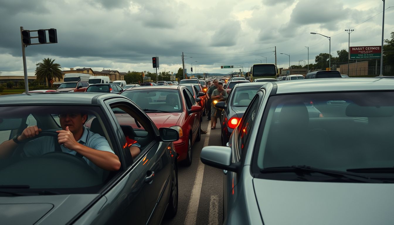 Álmunkban a közlekedési perpatvar az élet akadályaira utal.