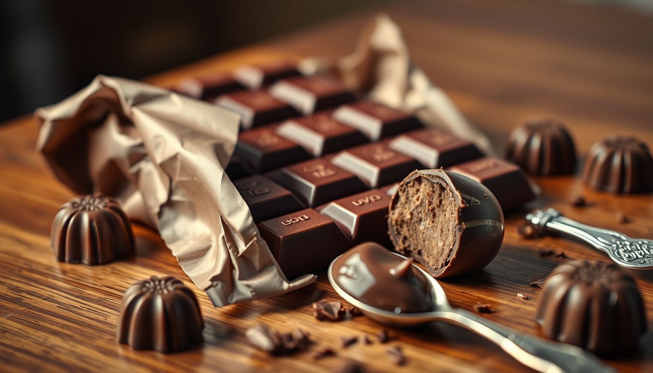 A csokoládé álomban boldogságot és megérdemelt jutalmat jelképez.