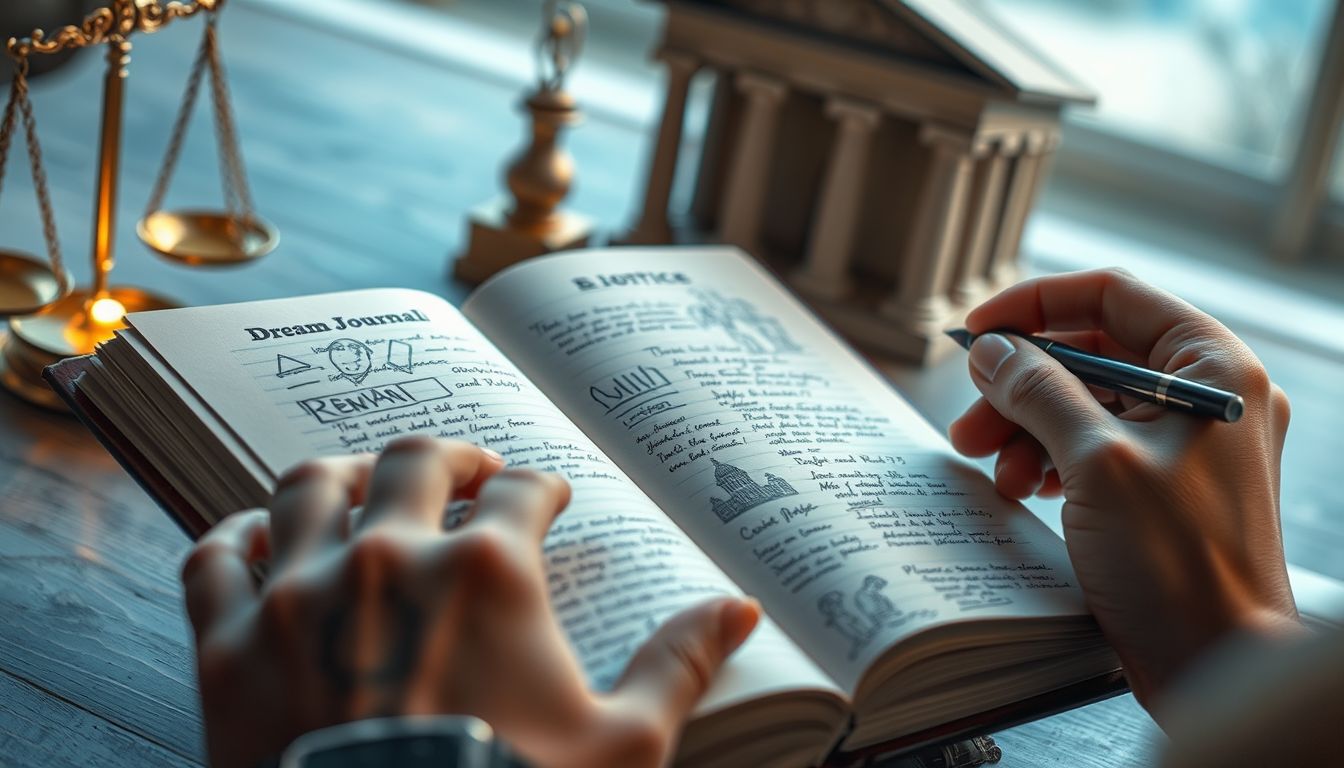 A bírósági tisztviselőről álmodni belső igazságérzetet tükrözhet.