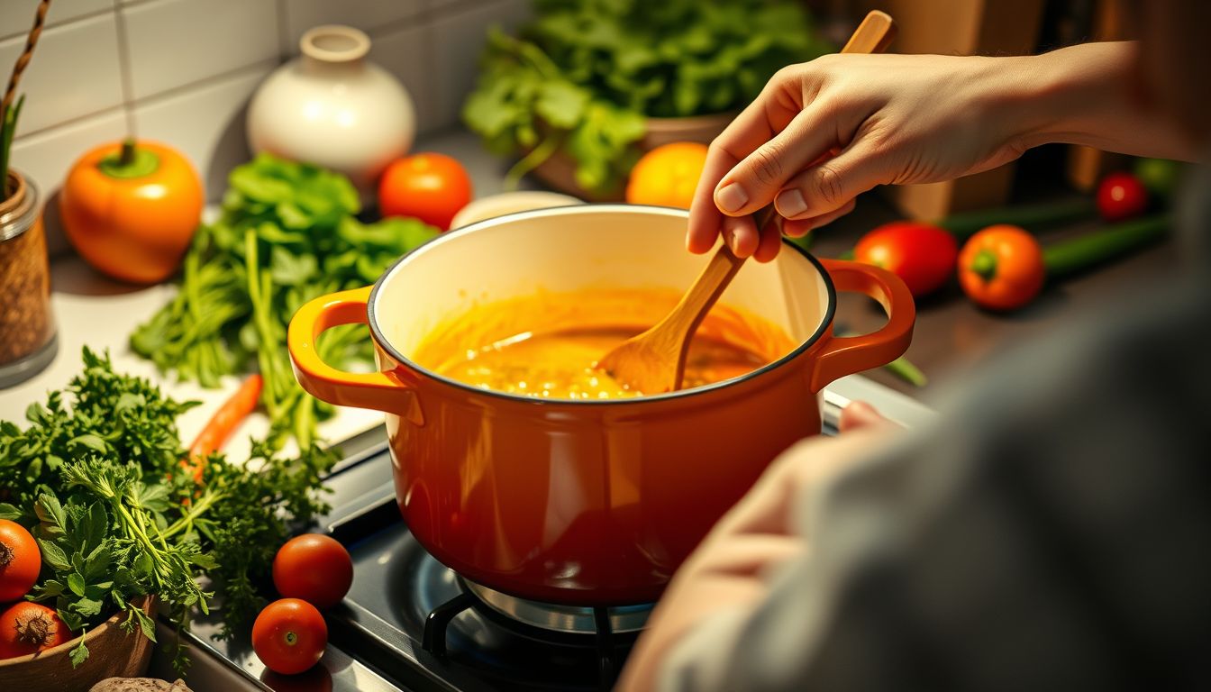 A főzés az álmokban az érzelmi teljesség szimbóluma lehet.