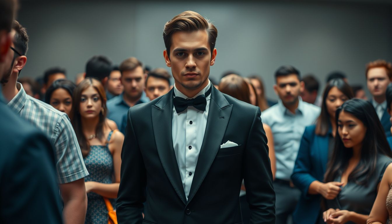 A frakk az elvárások és társadalmi megfelelés szimbóluma.