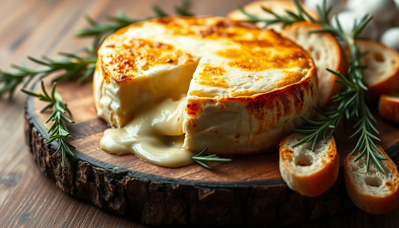 A sült camembert álomban az érzelmi melegség jelképe.