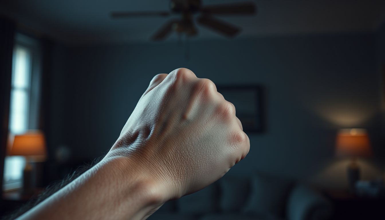 A verés álmokban a kontroll elvesztésének félelmét jelenti.