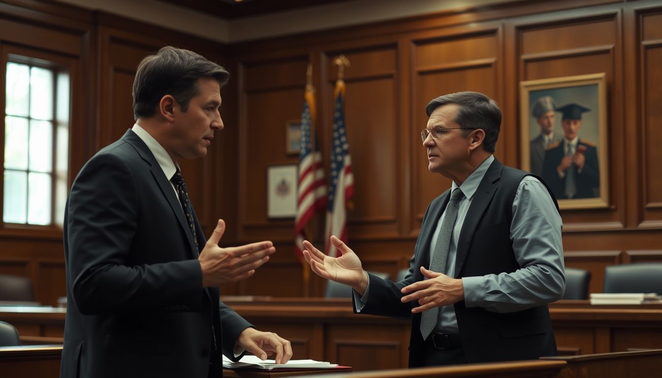 A bíróval vitatkozó álom a belső konfliktus jele lehet.