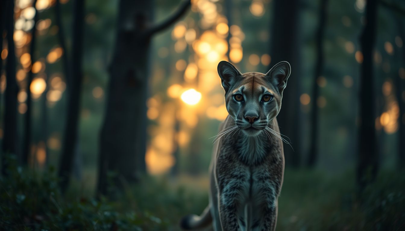 Az álombeli barátságos puma belső erődre utal.