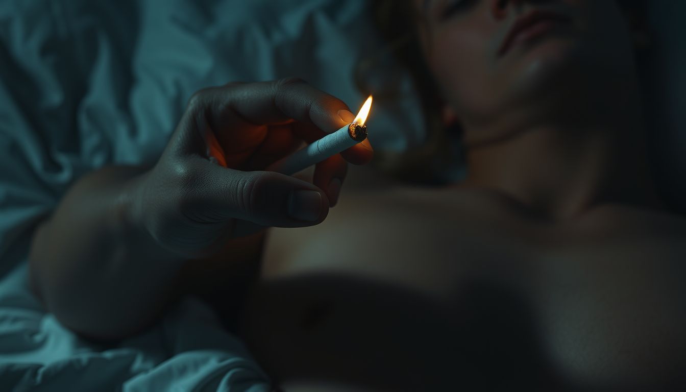 Cigarettával megégetni álomban figyelmeztetés elfojtott haragra.