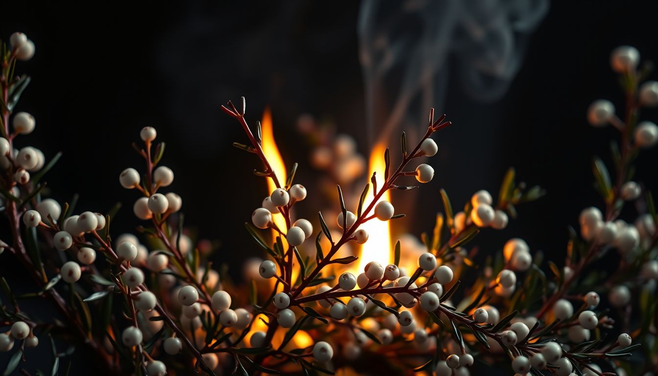 A fagyöngy a tűzben a lelki megújulás szimbóluma.