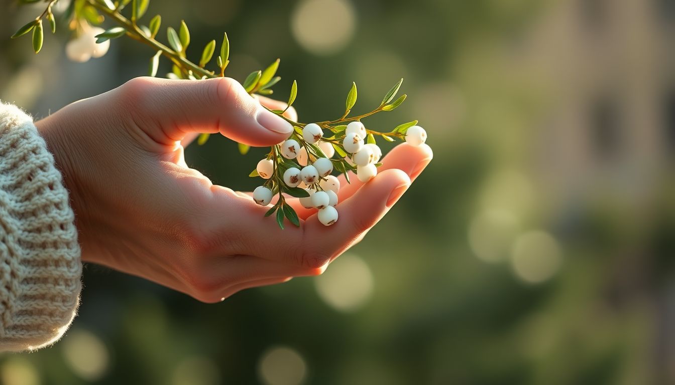 A fagyöngy eldobása a negatív érzelmek feloldását szimbolizálja.