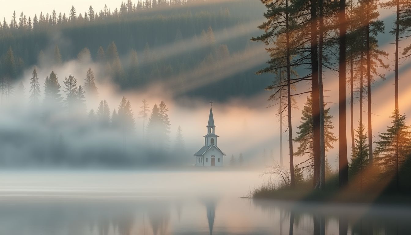 Finn álomképekben a spiritualitás a belső béke szimbóluma.