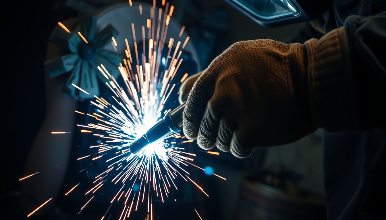 Hegesztés közbeni szikrák álomban új lehetőségeket jeleznek.