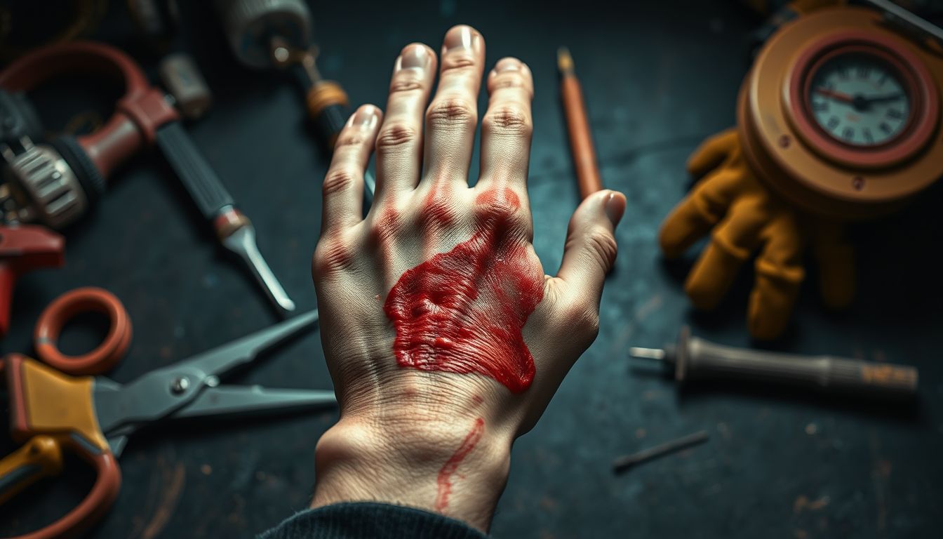 Hegesztés okozta sérülés álomban belső konfliktus jele lehet.