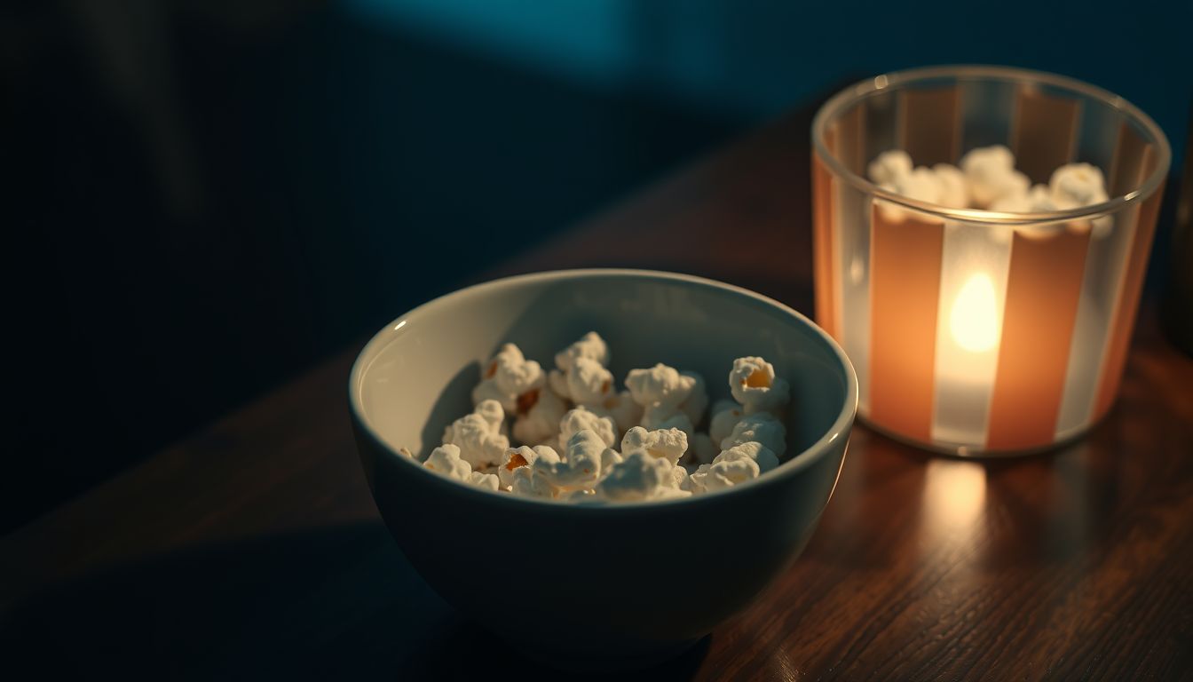 A kicsi adag popcorn álomban hiányérzetet és elégedetlenséget jelez.