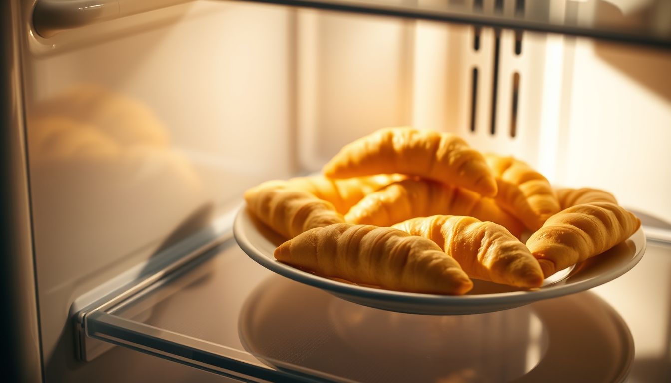A hűtőben lévő kifli álomban rejtett érzelmeket jelképez.