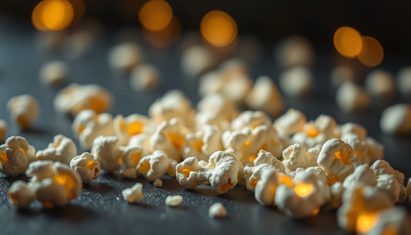 A popcornkukorica szemek az álomban kreatív potenciált jelképeznek.