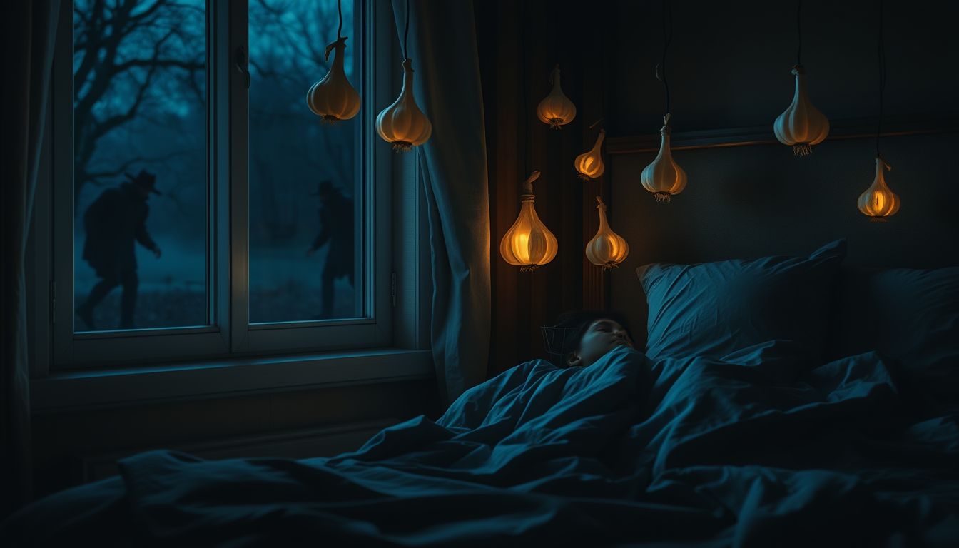 A fokhagyma álmokban a védelem és negatívenergia elhárítása.