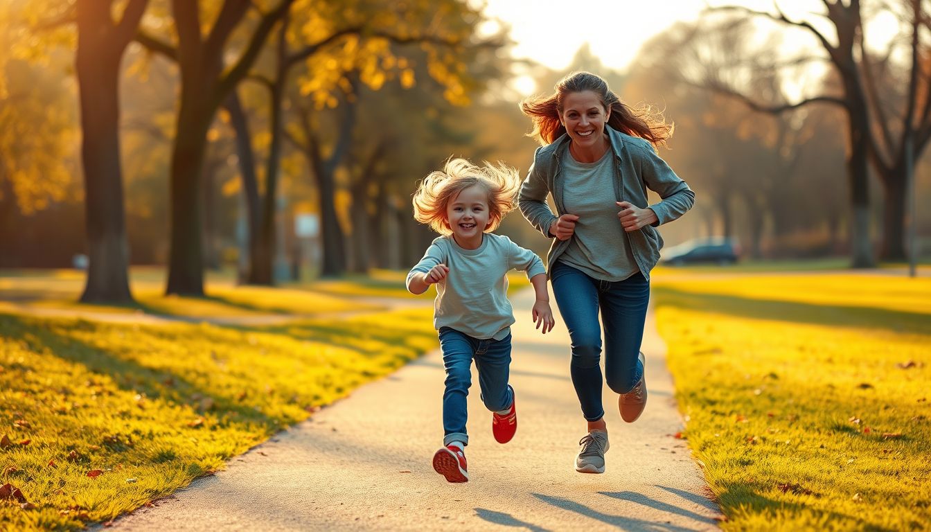 A gyerekkel való versenyzés az önfejlesztés és tanulás jelképe.