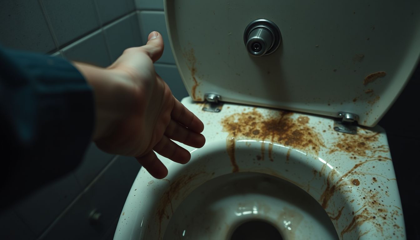 Az álombeli koszos WC jelzi a belső tisztátalanságot.